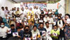 Minister Varshatai Gaikwad & Nagarsevak Surfyan Vanu during Students Felicitation Program at Antop Hill. Minister Varshatai Gaikwad & Nagarsevak Surfyan Vanu during Students Felicitation Program at Antop Hill.
