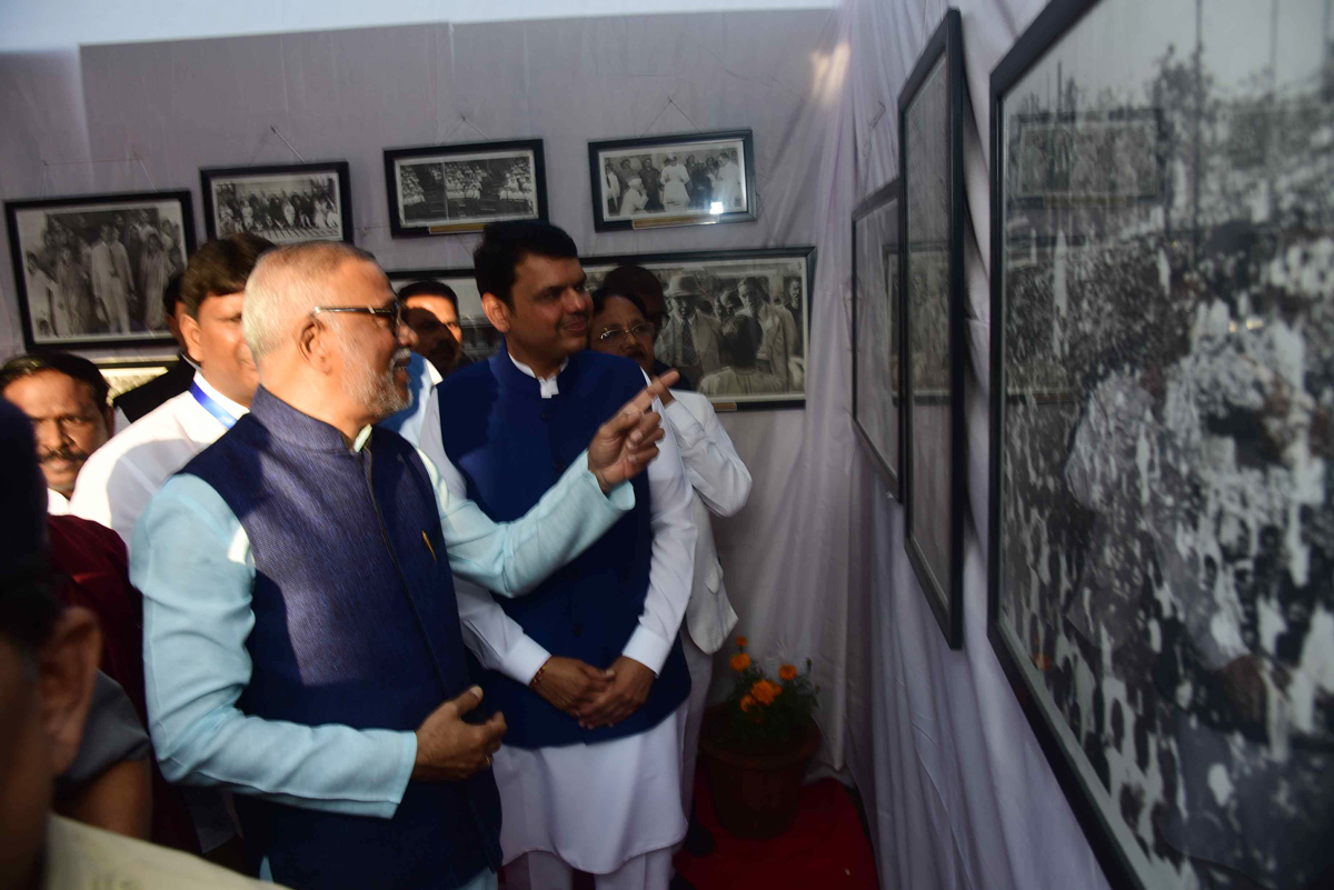 Paid Tributes to BharatRatna Dr.Babasaheb Ambedkar on Mahaparinirvan Din at Chaityabhumi Dadar,Mumbai.