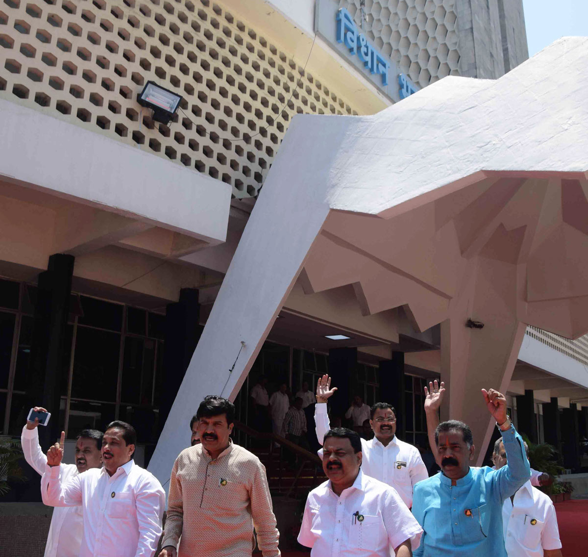 #Budget Session: 7th Day at Vidhan Bhavan Mumbai.
