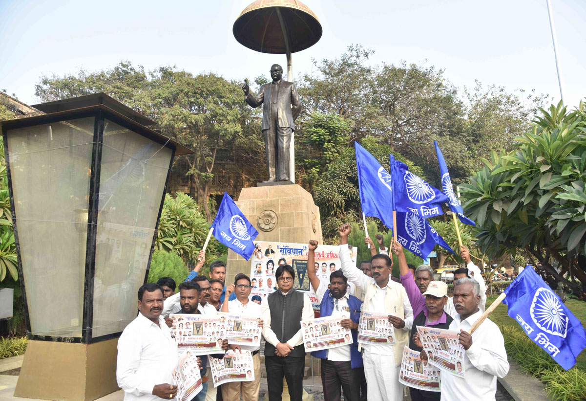 "Savidhan"Janjagruti Abhiyaan by Dr. Rajendra Gawai RPI Party.