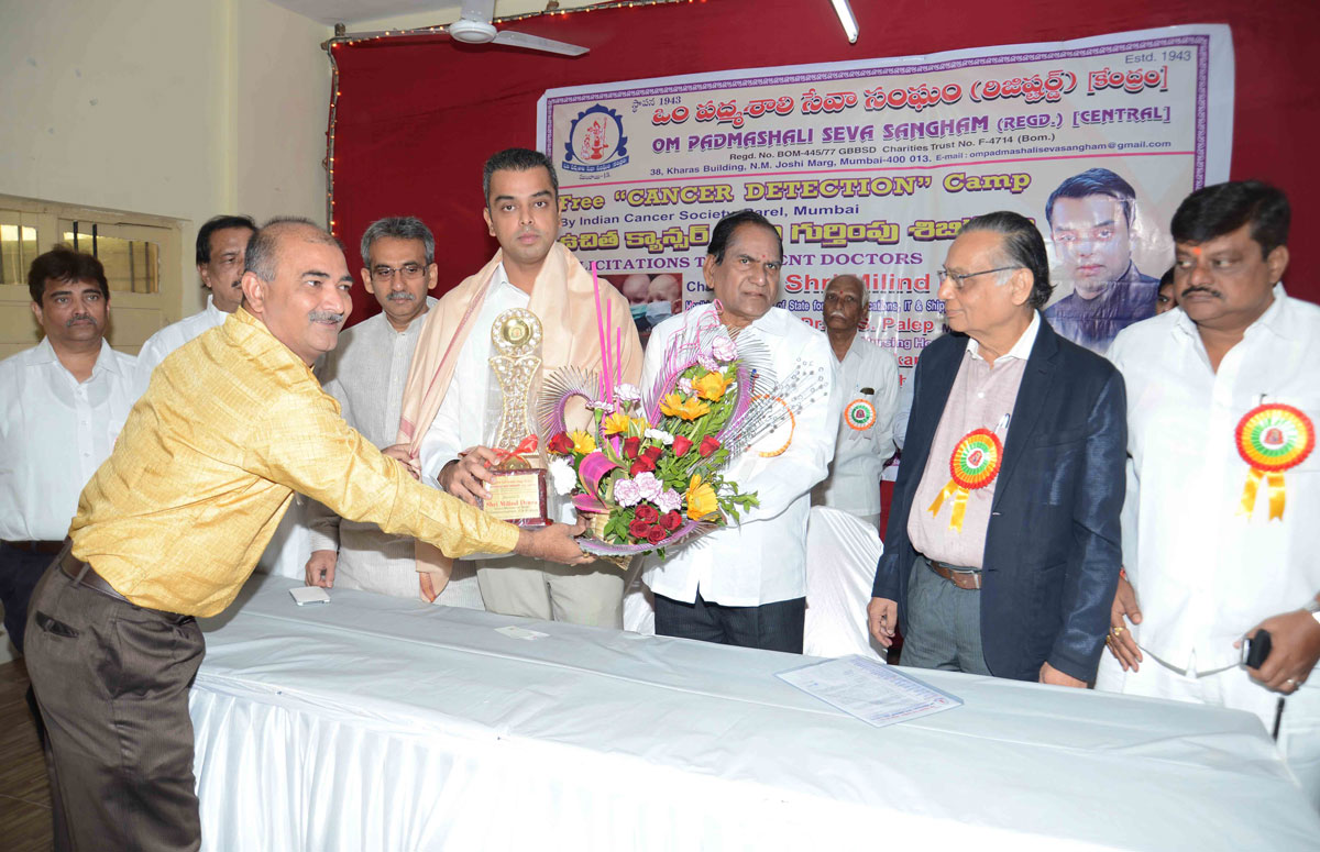 Union Minister of state & MP.Milind Deora.