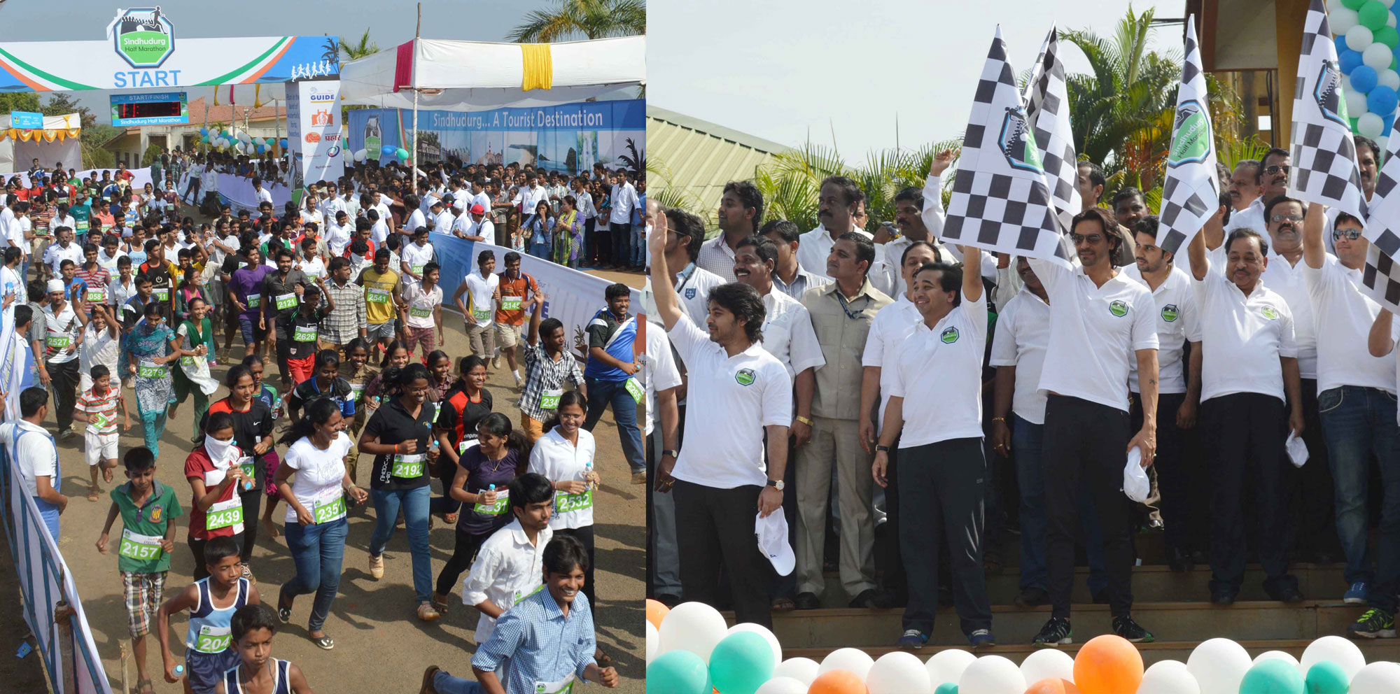 "Marathon" on 65th REPUBLIC DAY CELEBRATION at Sindhudurgh.