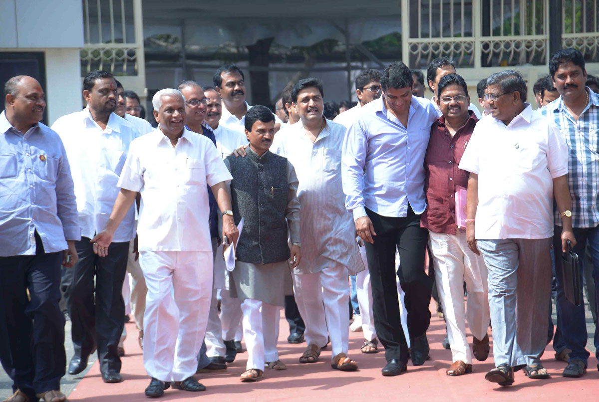 Budget Session Day at Vidhan Bhavan Mumbai.