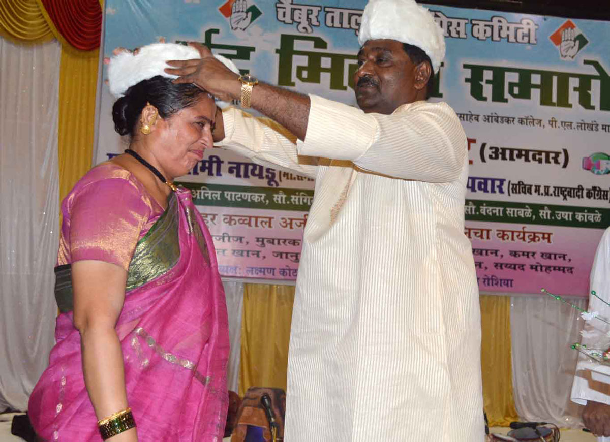 MLA Chandrakant Handore During EID-MILAN Programme at Chembur.
