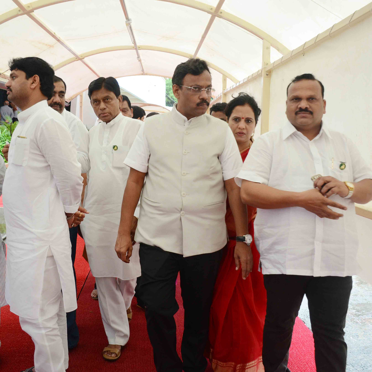 10th Day Monsoon Assembly Session at Vidhan Bhavan in Mumbai.