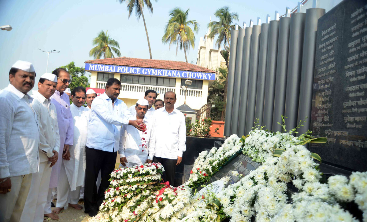 Salute to the Victims Of 26/11/2008 Mumbai Terror Attack by Mumbai Congress Committee.