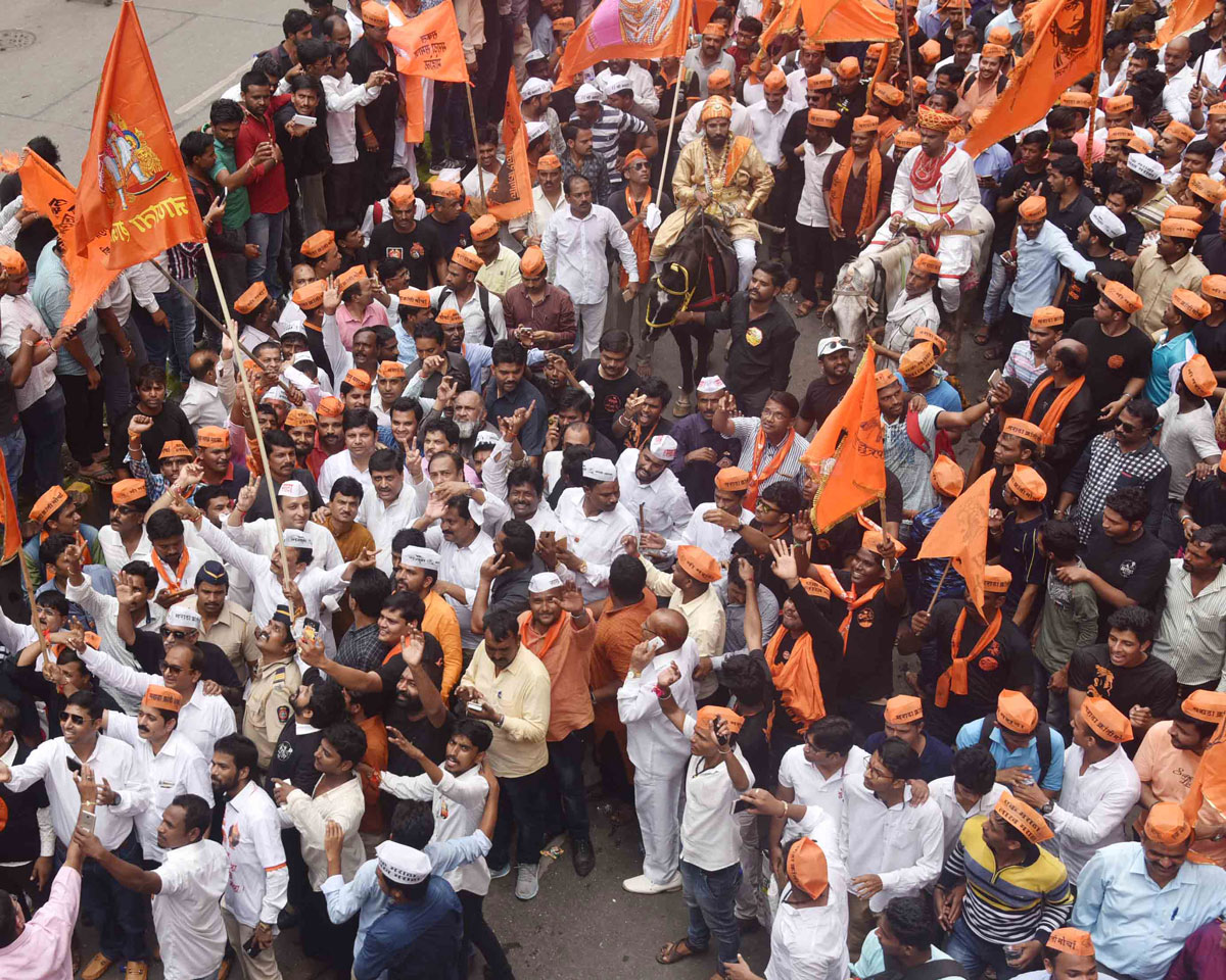 Mumbai Maratha Kranti Maha Morcha.
