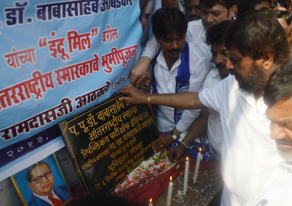 Tribute to Bharat Ratna Dr.Babasaheb Ambedkar on his Mahaparinirvan Din in Mumbai.