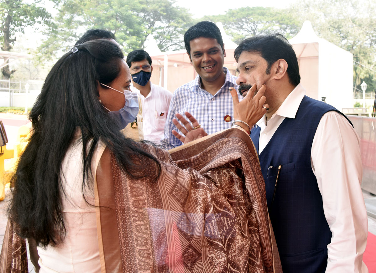 1st Day Winter Session Vidhan Bhavan Mumbai.
