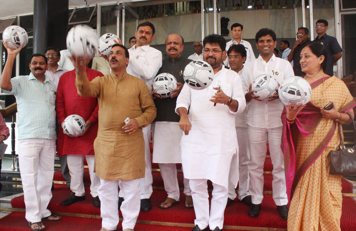 Last Day Monsoon Assembly Session at Vidhan Bhavan Mumbai.