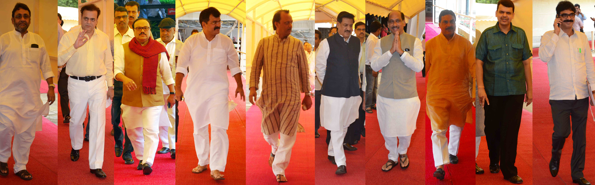 1st DAY OF MAHARASHTRA MONSOON ASSEMBLY SESSION IN MUMBAI.