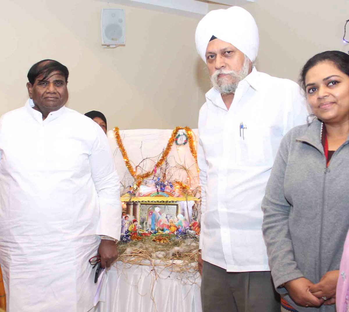 Mumbai Congress Celebrates Christmas Festival at Rajiv Gandhi Bhavan Azad Maidan.
