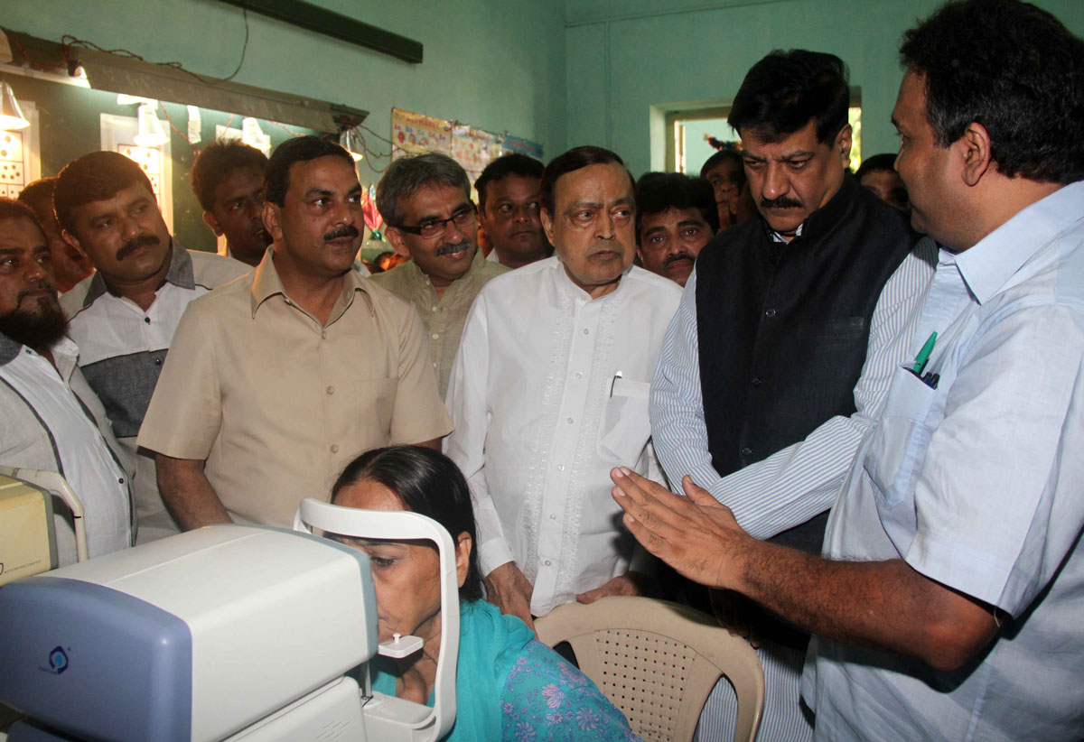 M.P.MILIND DEORA & KARM ORGANISED 78th FREE EYE CHECK-UP CAMP AT DONGRI IMAMWADA MUNICIPAL SCHOOL.