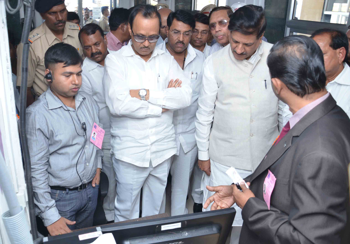 CHIEF MINISTER PRITHVIRAJ CHAVAN & DY CHIEF MINISTER AJITDADA PAWAR TO INAUGURATE OF MODERNIZATION OF 22 INTEGRATED INTER STATE BORDER AT DHAPCHERI TALUKA DHANU.