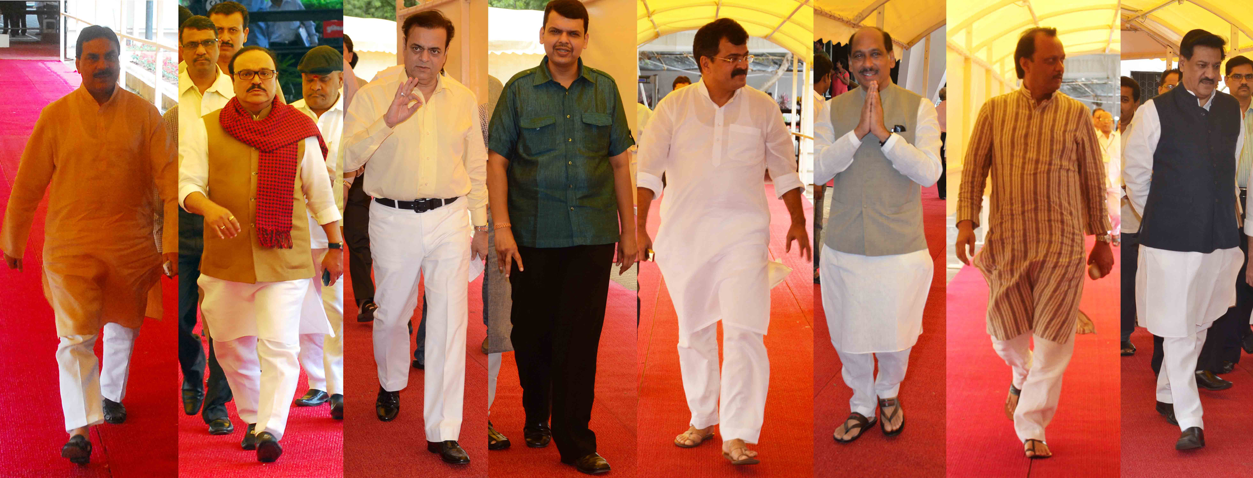 1st DAY OF MAHARASHTRA MONSOON ASSEMBLY SESSION IN MUMBAI.