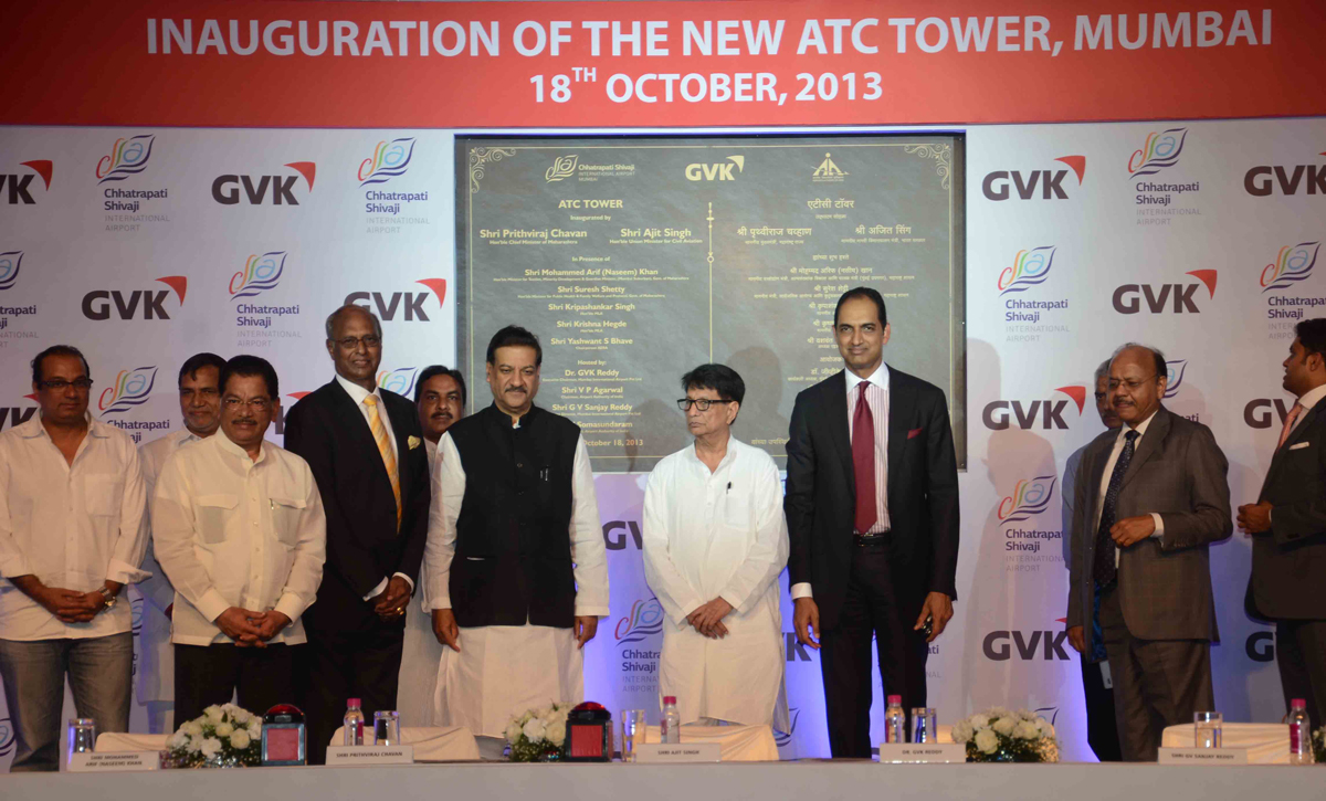 CIVIL AVIATION UNION MINISTER AJIT SINGH & CM PRITHVIRAJ CHAVAN TO INAUGURATE ATC TALLEST TOWER AT AIRPORT MUMBAI.