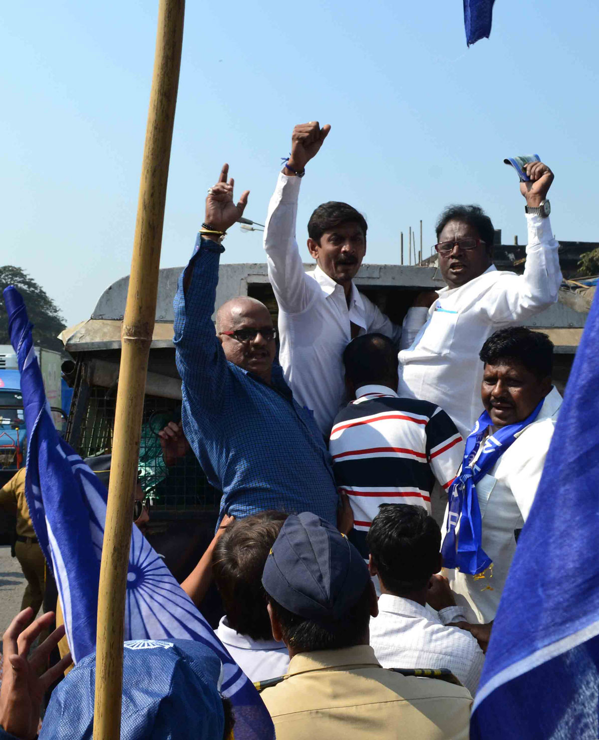 RPI Protest Aganist USA Govt At Reay Road.