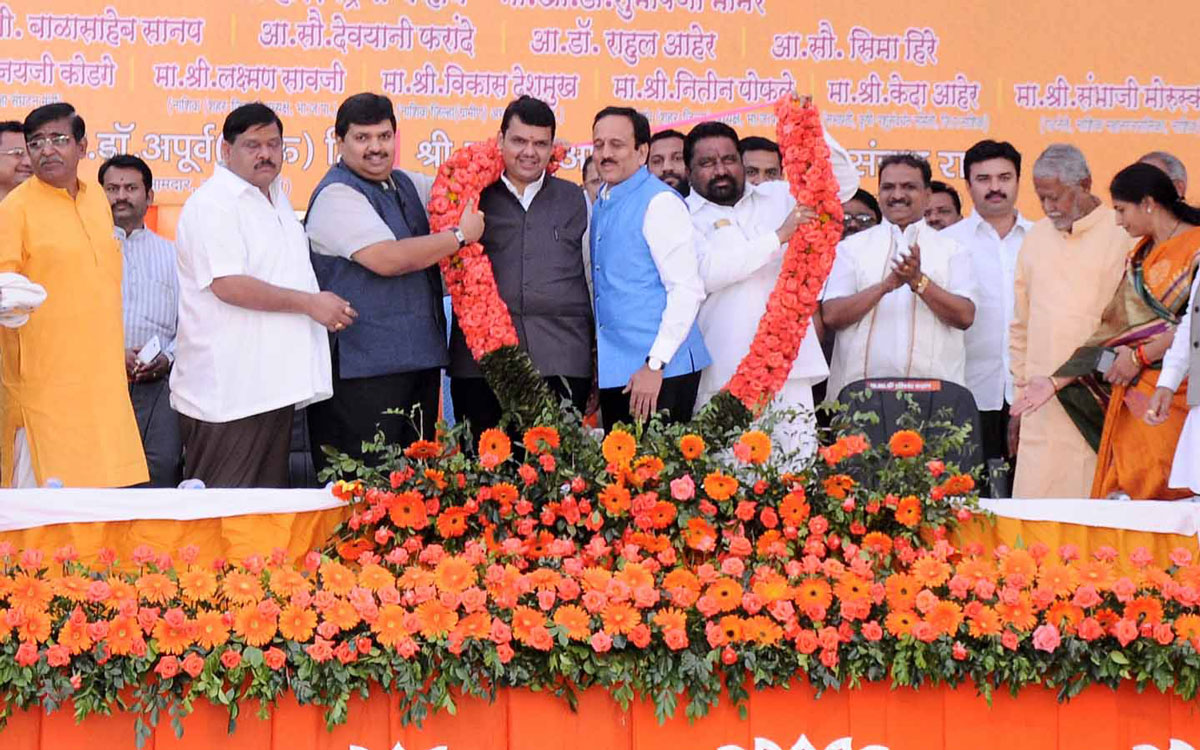 Chief Minister Devendra Fadnavis at Nashik