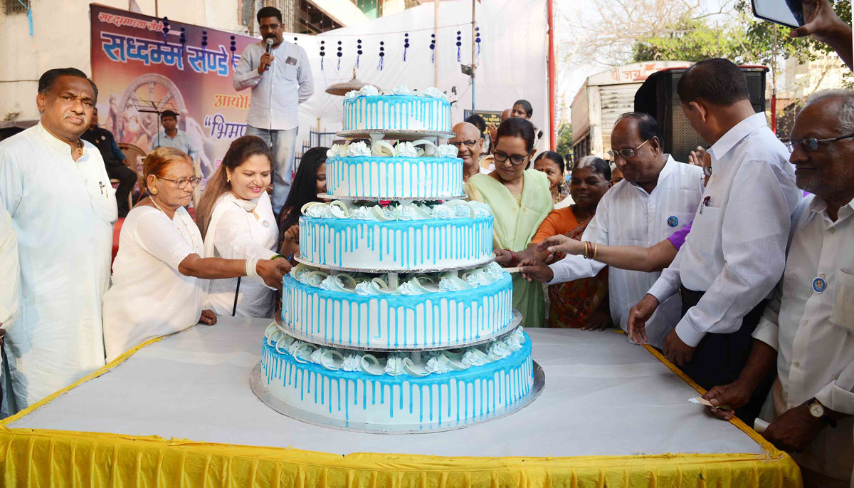 On 128th Birth Anniversary of  Bharat Ratna Mahamanav Dr. Babasaheb Ambedkar Abhivadan.