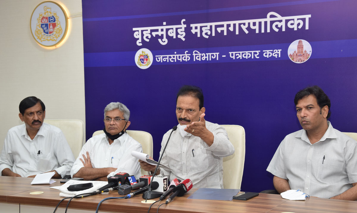 MRCC President Bhai Jagtap with Delegation Meets BMC Commissiner Iqbal Chahal Mumbai followed by Press Conference at Mumbai BMC Hd.Office CST.