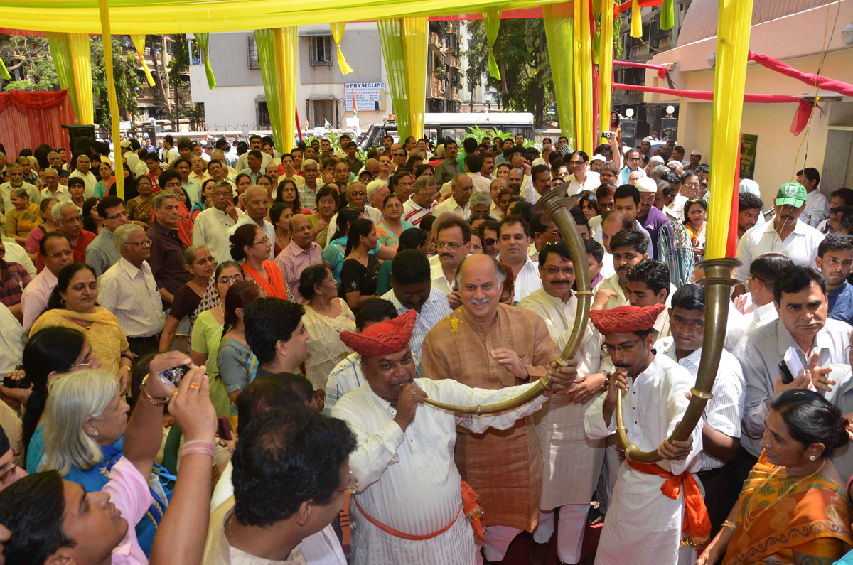 EX.UNION MINISTER & MP.GURUDAS KAMAT AT MANISH NAGAR ANDHERI.