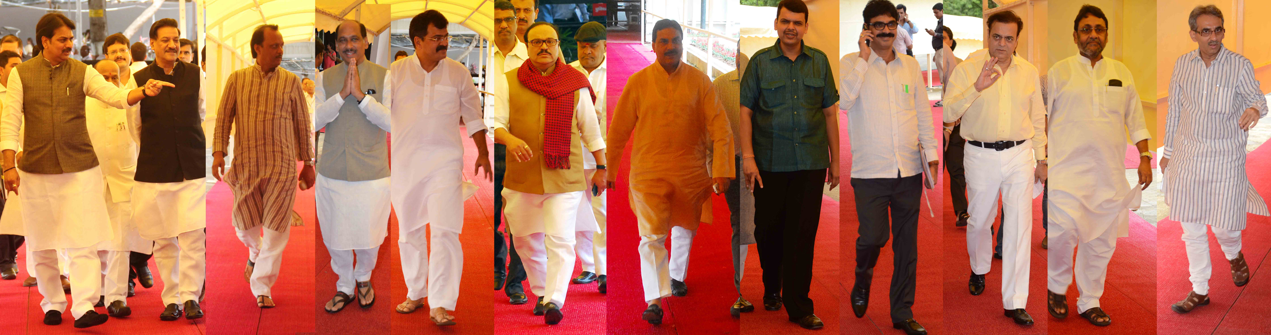 1st DAY OF MAHARASHTRA MONSOON ASSEMBLY SESSION IN MUMBAI.