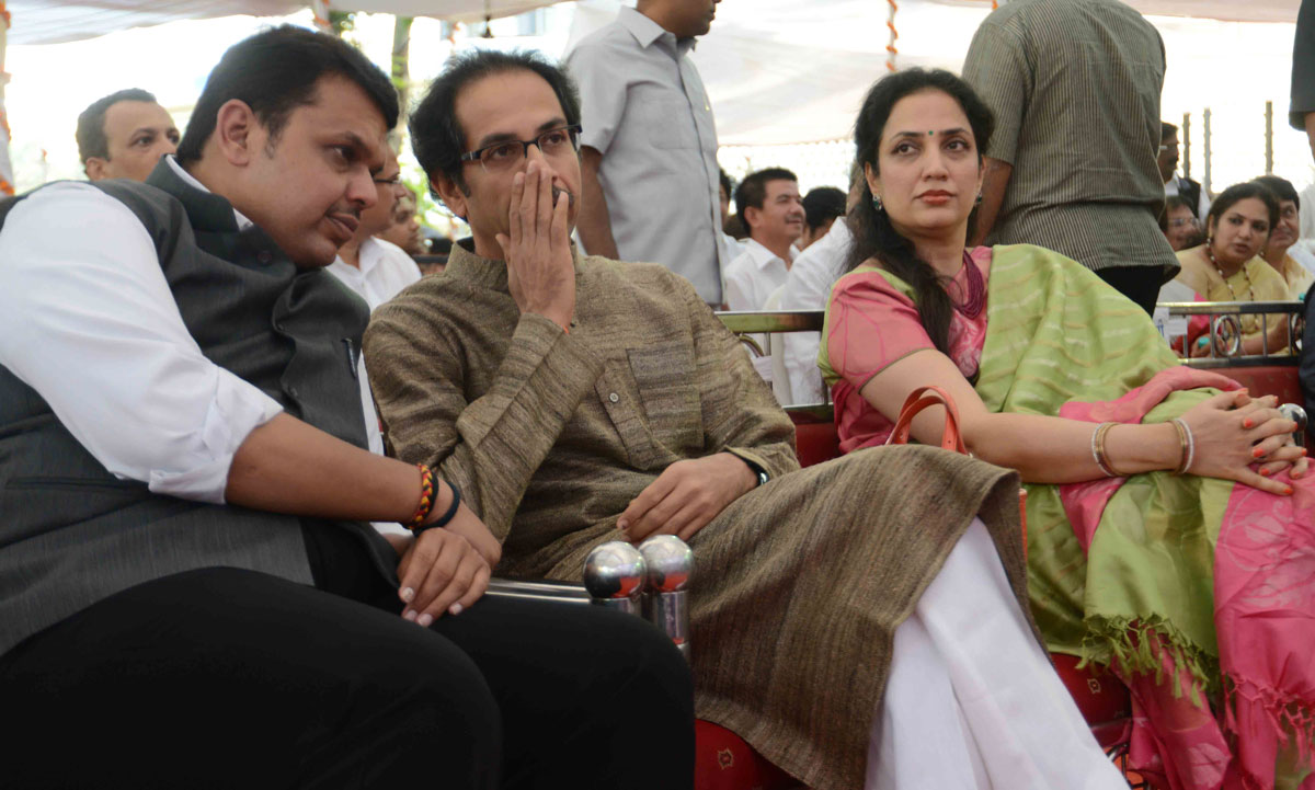 Oath Taking Ceremony of BJP & Shivsena Cabinet Minister's & State Minister's of Maharashtra at Vidhan Bhavan Mumbai.
