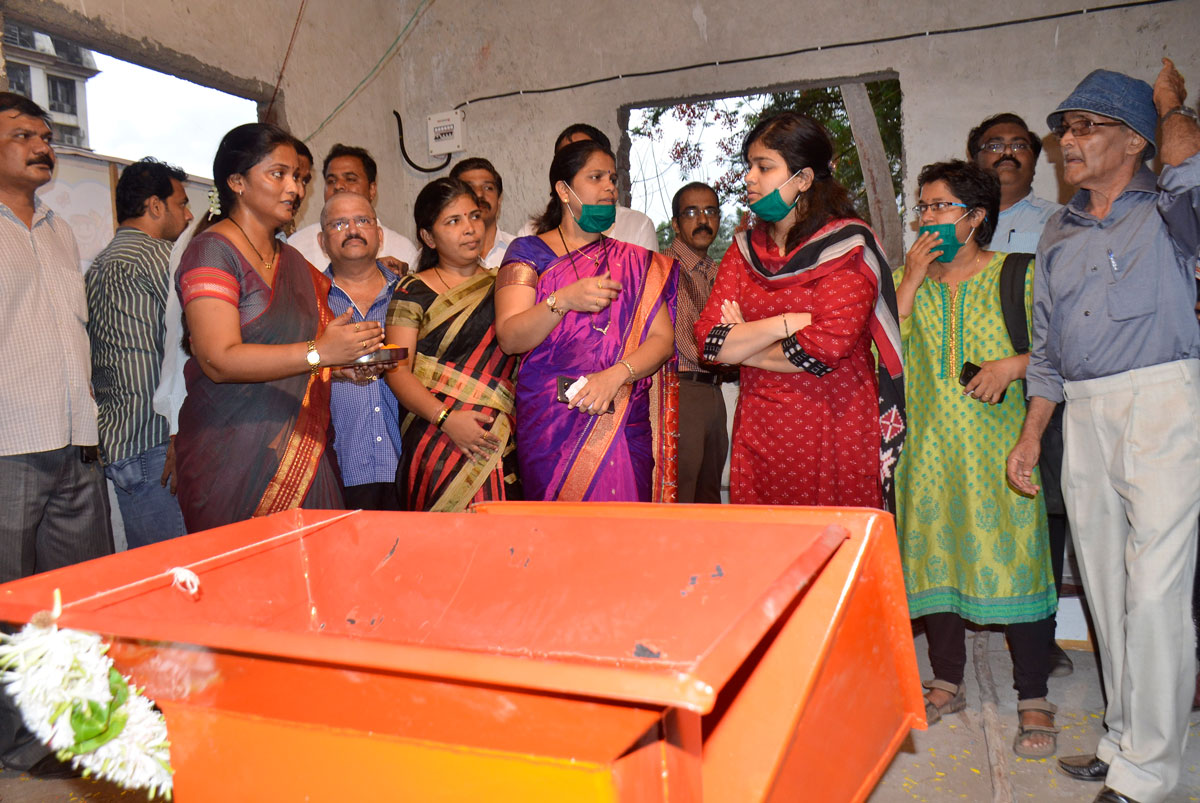 MP Poonam Mahajan on “WORLD ENVIRONMENT DAY” celebration in Mumbai Kurla.