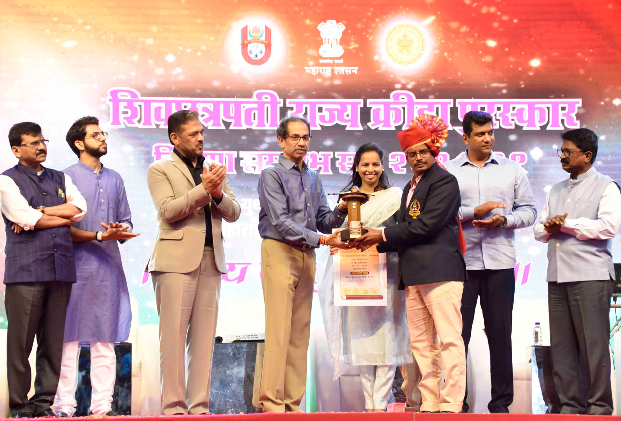 Shiv Chatrapati Sports Awards at Getway of India Mumbai.
