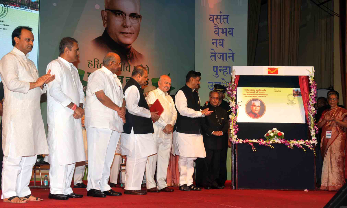 HON.PRESIDENT OF INDIA SHRI.PRANAB MUKHERJEE IN MUMBAI AT Y.B.CHAVAN CENTER.