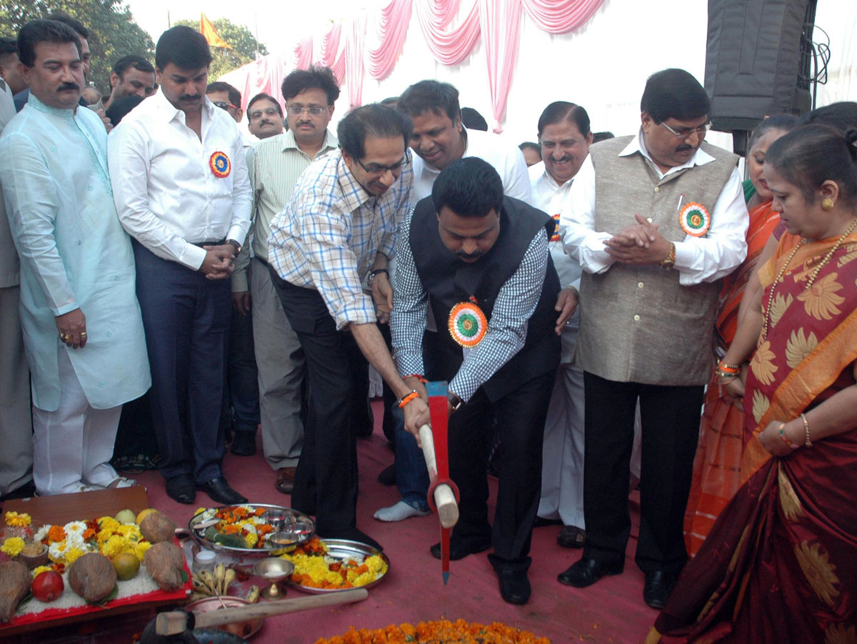 Shivsena Chief Uddhav Thakare at Reay Raod.