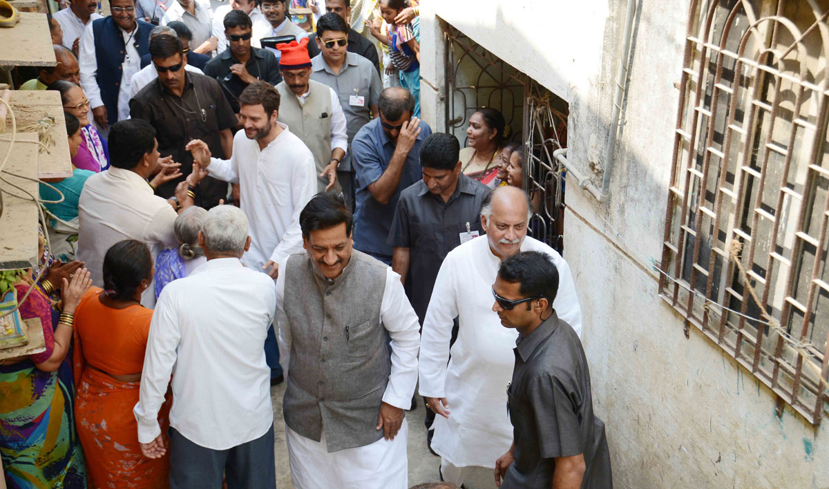 All India Congress Committee Vice President & MP.Rahul Gandhi On Mumbai Visit.