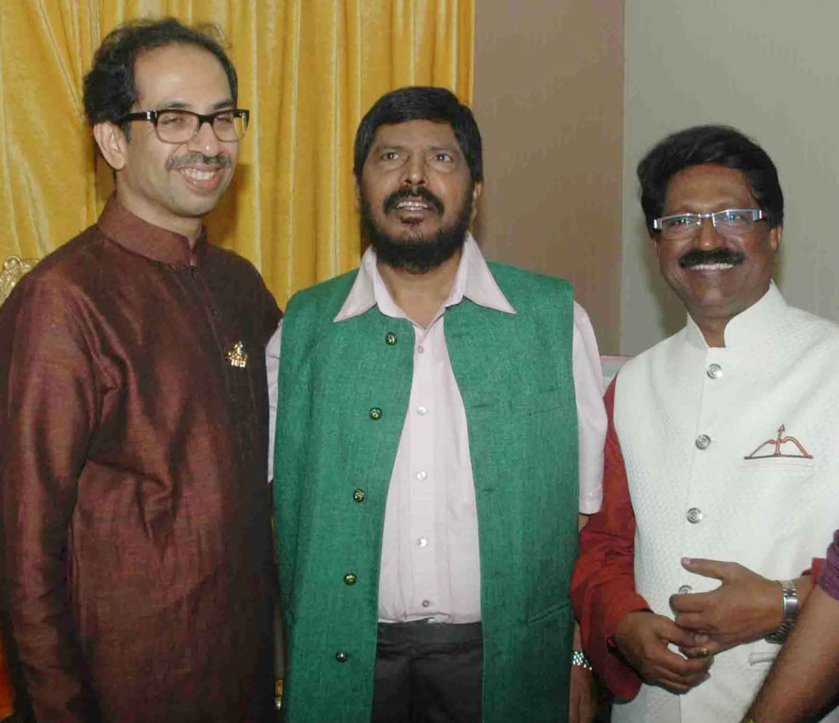 Shiv Sena President Uddhav Thakarey Birthday Celebration at Matoshree.