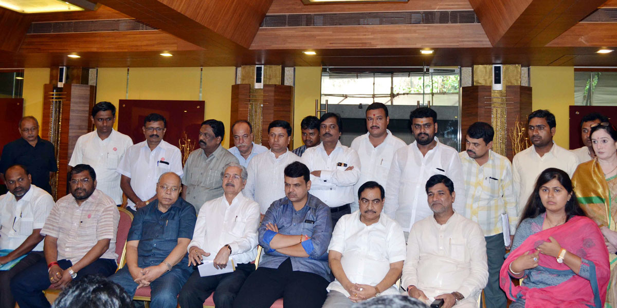 Mahayuti Leader Meets at Mahila Bhavan Nariman Point.