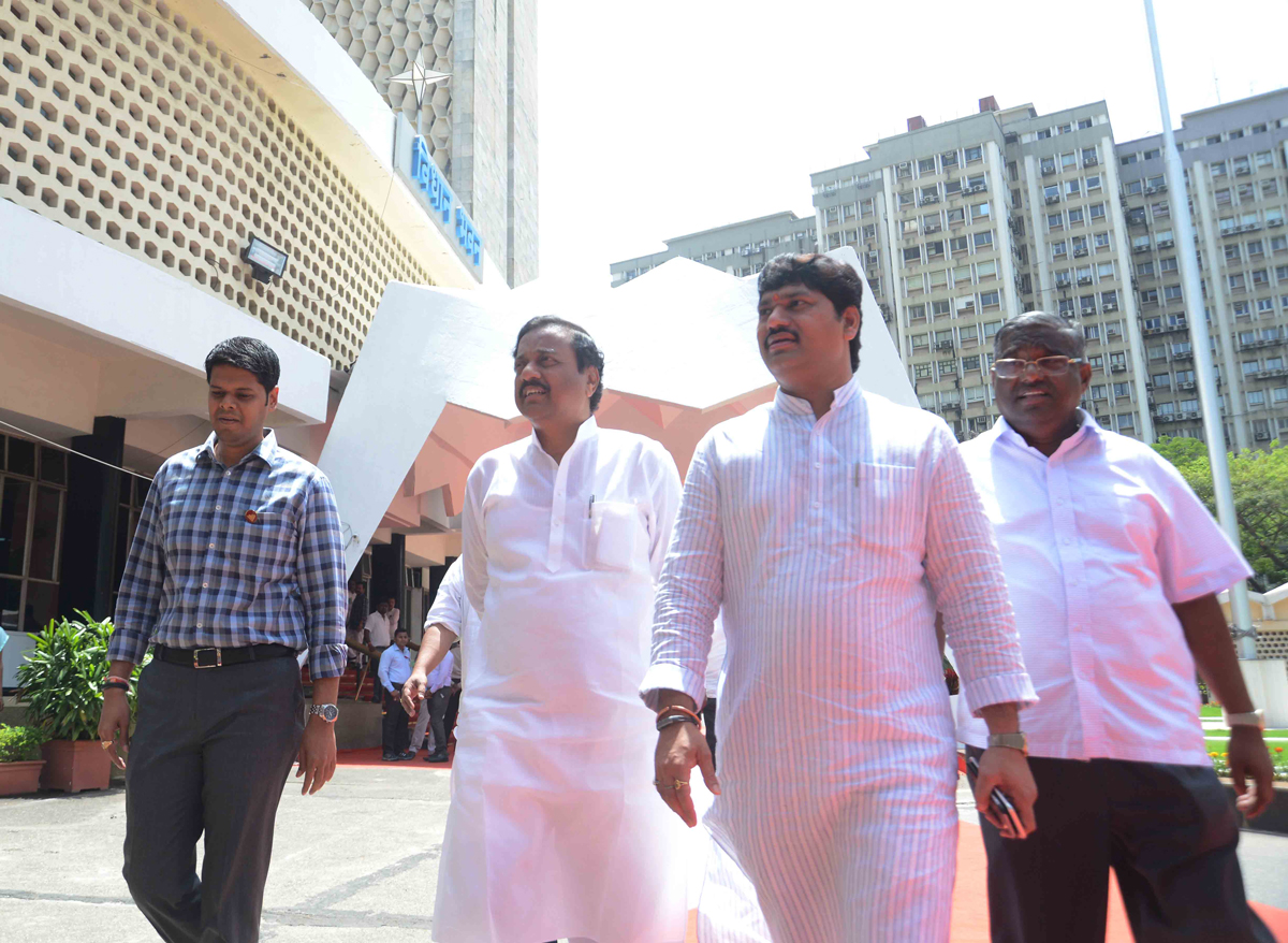 9th Day "Budget Session 2016" at Vidhan Bhavan in Mumbai.