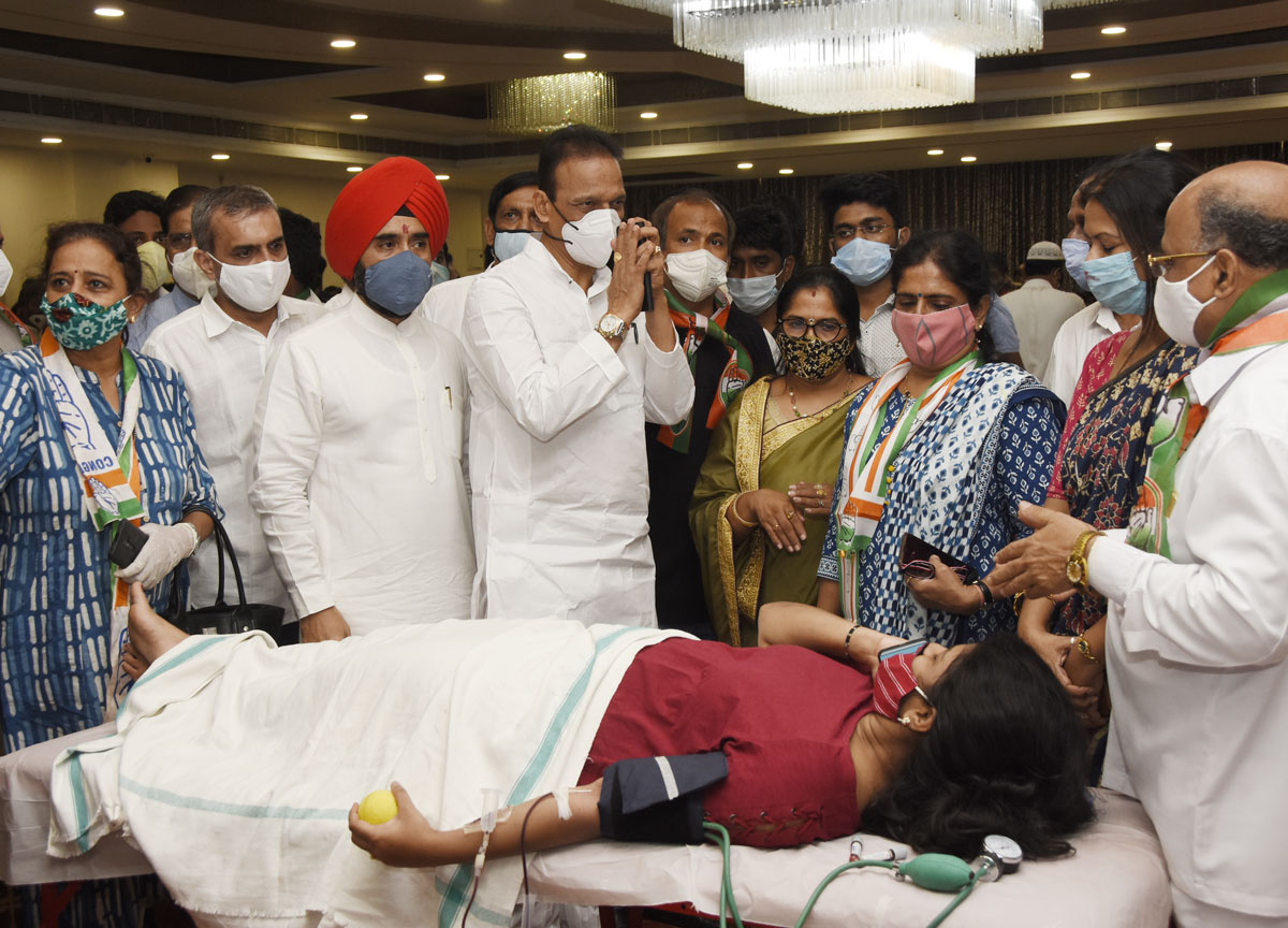 MRCC President Bhai Jagtap  on 1st May "Hutatma Din".