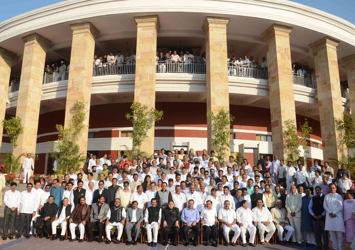 8th Day Winter Session at Nagpur Vidhan Bhavan.
