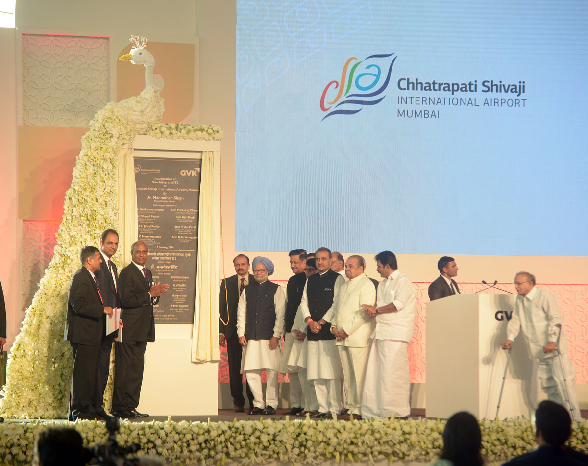 Prime Minister Dr.Manmohan Singh to Inaugurate T2 New Integrated Terminal at Sahar Airport Mumbai.
