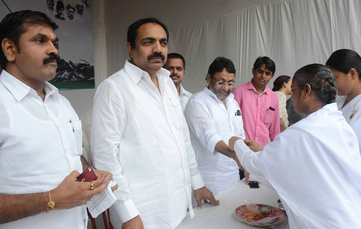 Raksha Bandhan in Mumbai.