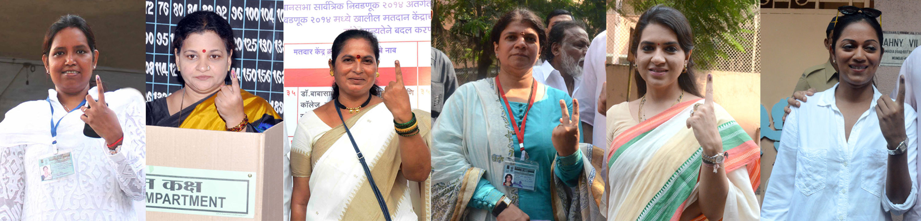 Assembly Election-2014 Vote Casting.