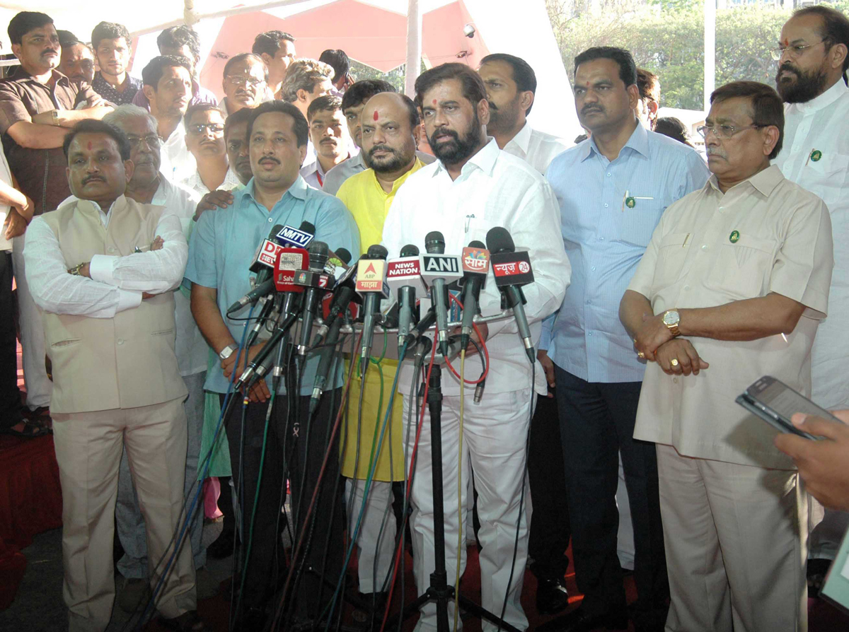 6th Day "Budget Session 2016" at Vidhan Bhavan in Mumbai.