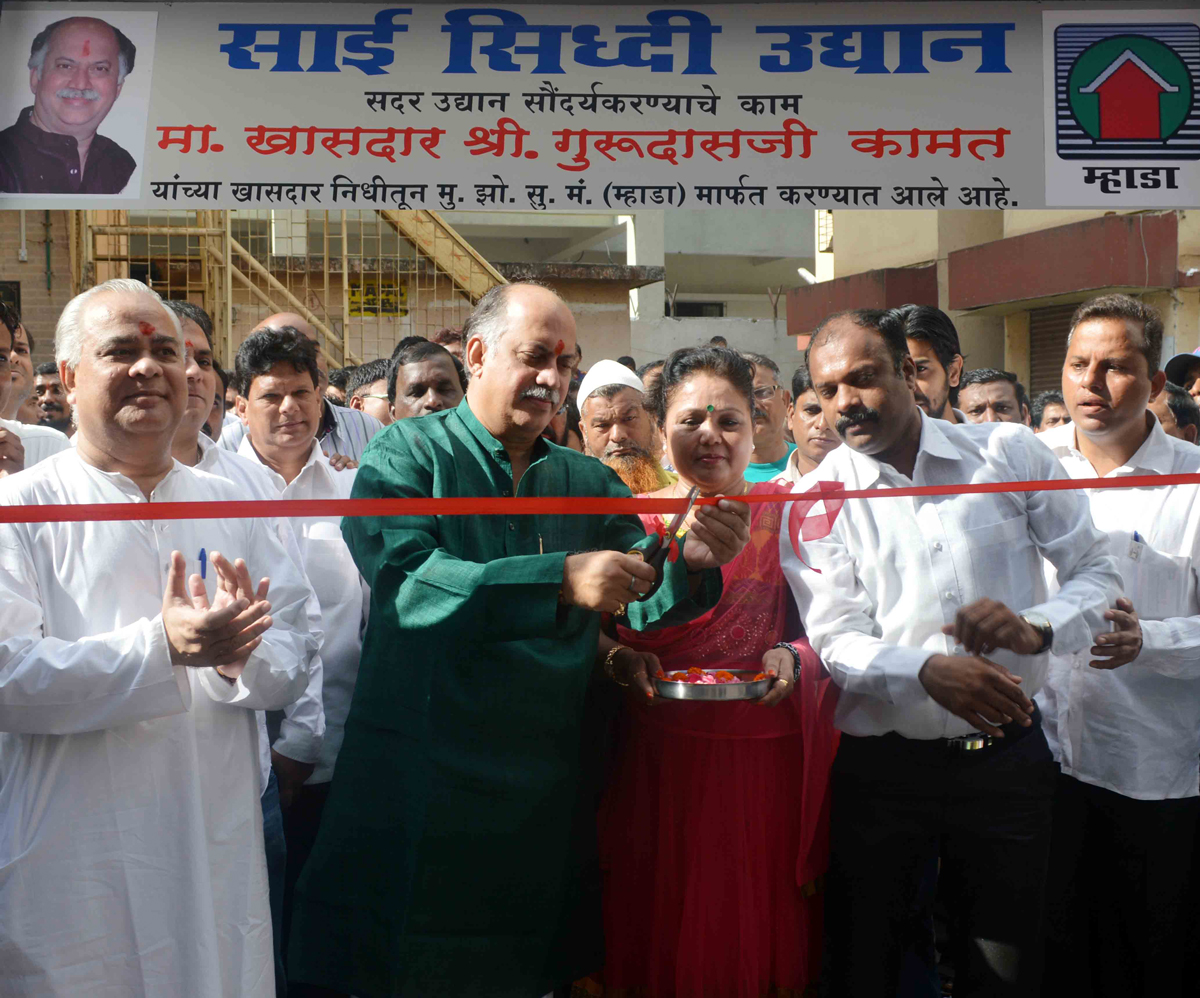 AICC GEN.SEC.& MP.GURUDAS KAMAT AT JOGESHWARI.