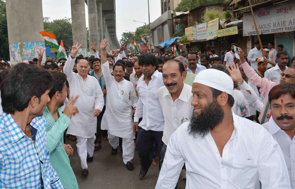 166-Andheri Assembly Congress Candidate Suresh Shetty Filed Nomination Form.