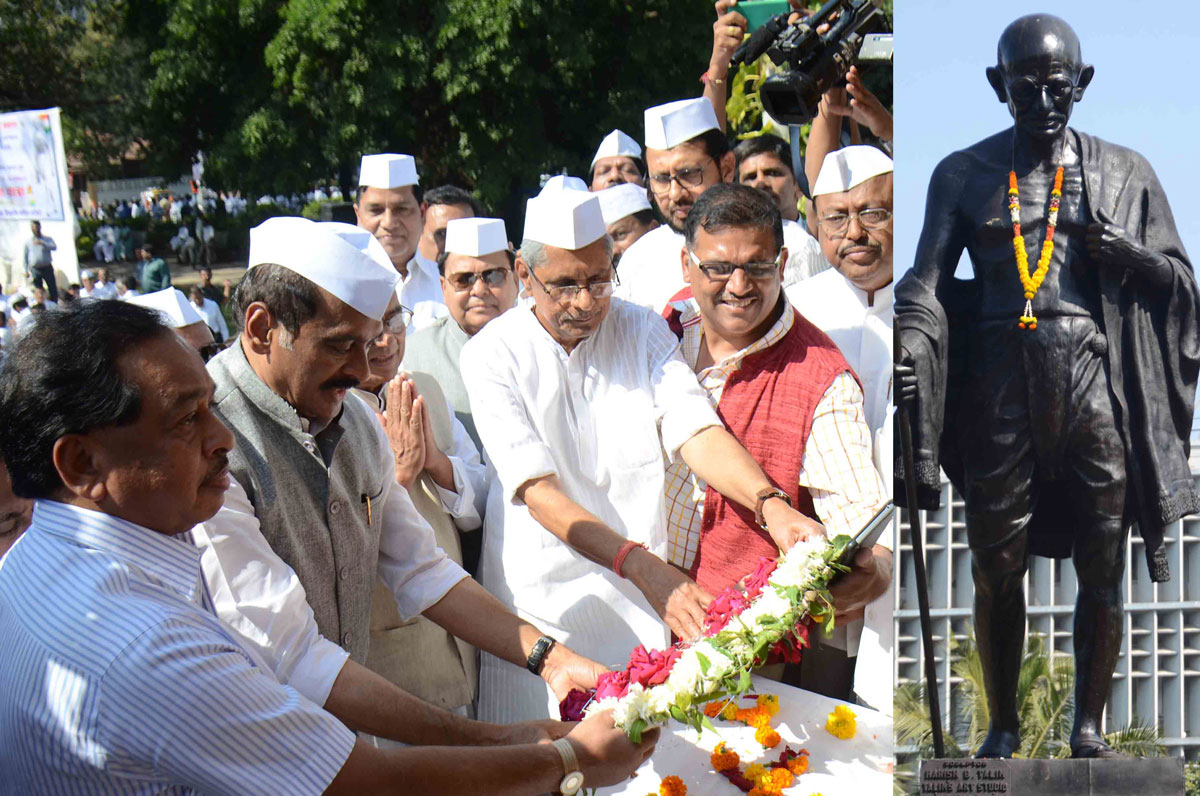 Maharashtra State Congress Organized "Prerana Yatra" Gateway Of India To Mantralaya.