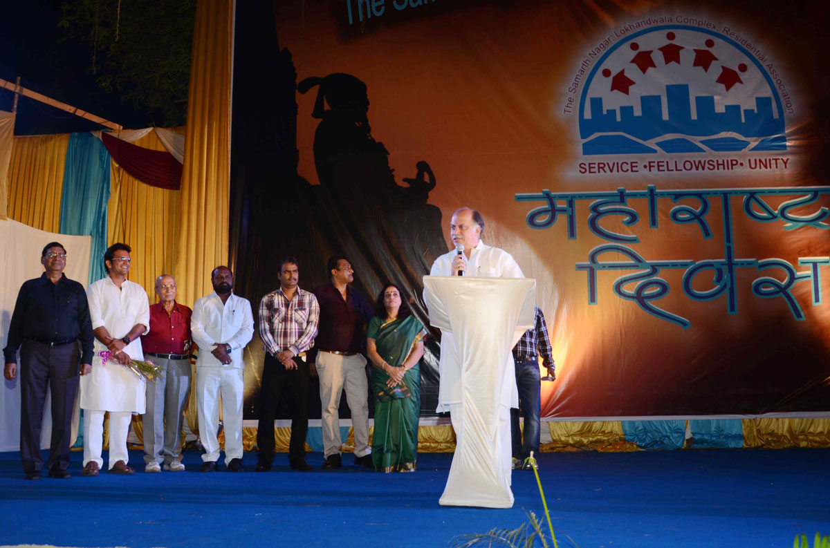 EX.UNION MINISTER & MP.GURUDAS KAMAT AT ANDHERI.