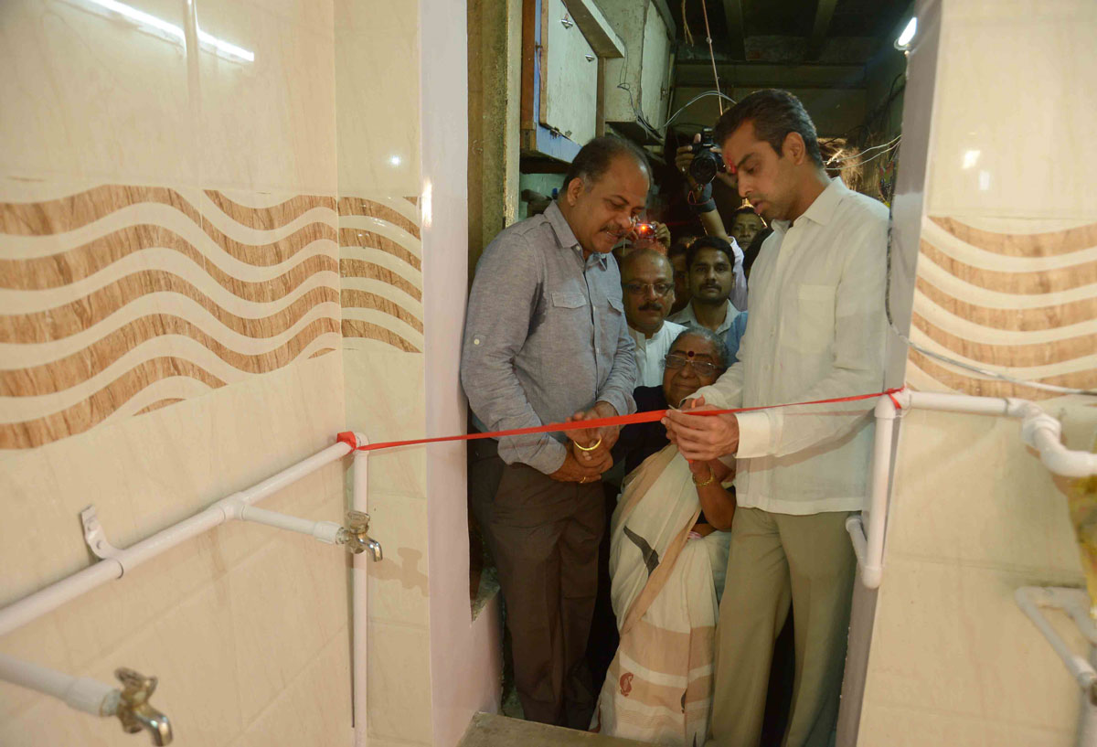 MP.& Union Minister Milind Deora in south Mumbai Assembly.