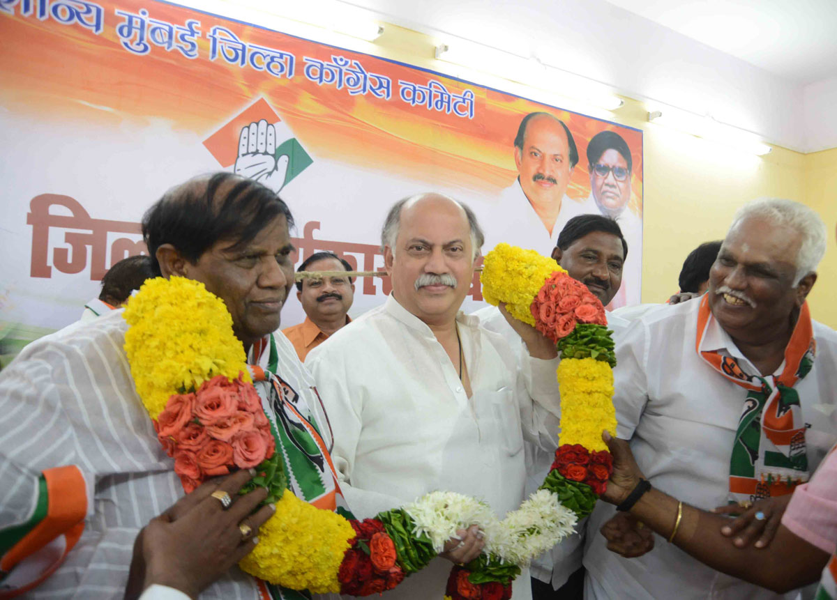 Congress Party Worker's Executive Meeting at Chembur Rajiv Gandhi Bhavan.