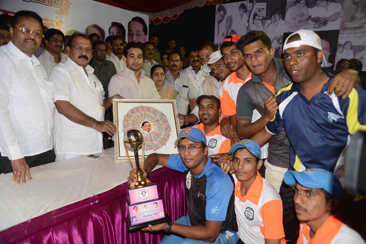 Youth Leader & MLA Nitesh Narayanrao Rane & MLA Kalidas Kolmbkar at Shivdi.