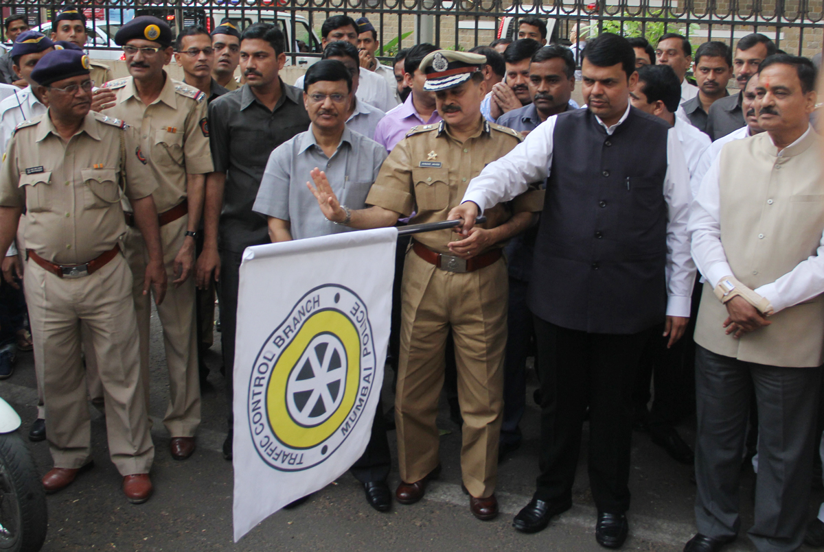 Chief Minister Devendra Fadnavis Inaugurated Road Safety Week-2016 at NCPA Auditorium in Mumbai.