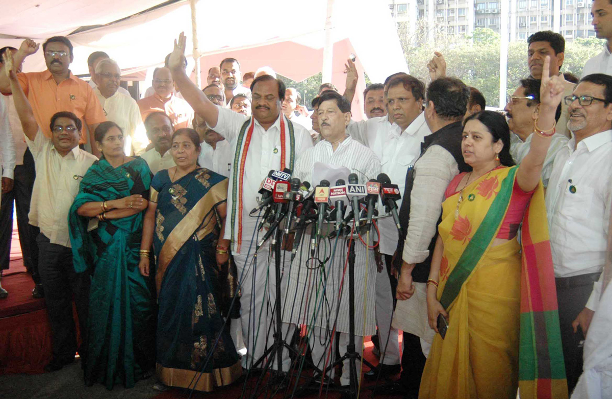 6th Day "Budget Session 2016" at Vidhan Bhavan in Mumbai.